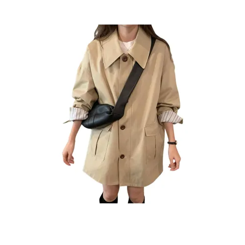 TENNE GIRL Khaki Женское пальто