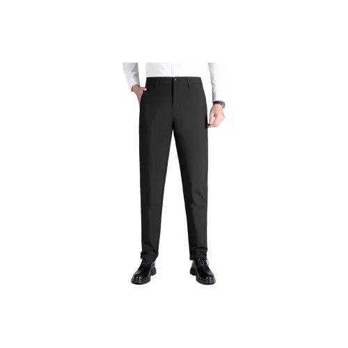 YAYA Пуховые Утеплённые Штаны Мужские Черные