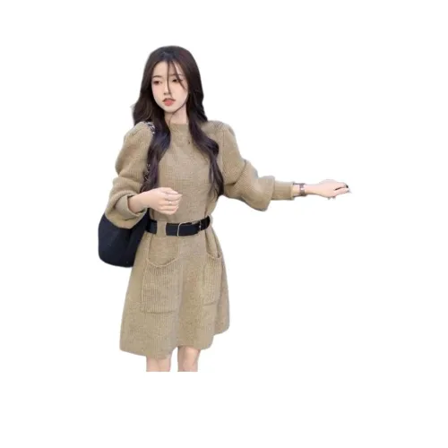 TENNE GIRL Длинное платье с длинными рукавами женское