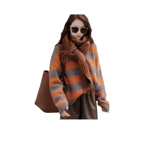 TENNE GIRL Оранжевый Красный Женский Трикотаж