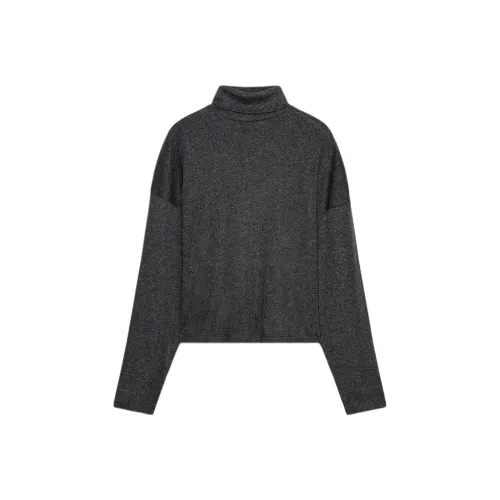 ZARA Collaboration Дымчатый Серый Женские T-рубашки