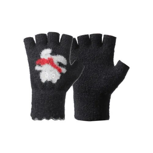 NANJIREN Утолщенные вязаные перчатки женские