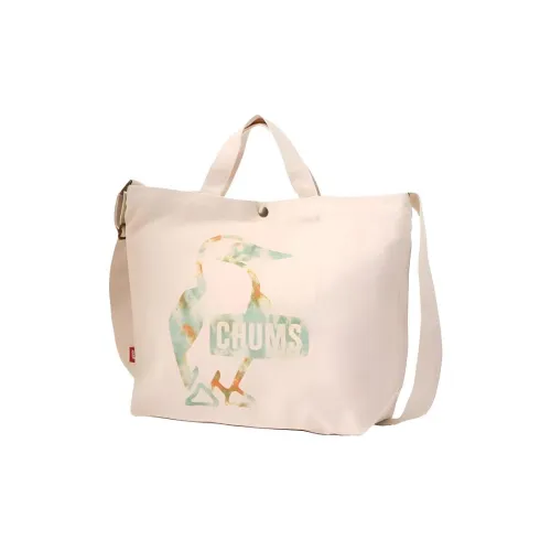 CHUMS Хлопок Одно Плечо Сумка Унисекс Бежевый