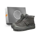 Серый с флисовой подкладкой