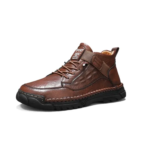 HAOXING Устойчивый к истиранию противоскользящий MID Топ Повседневная обувь Мужская