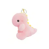 [Розовый] Плюшевый Динозавр Румяна Подвеска