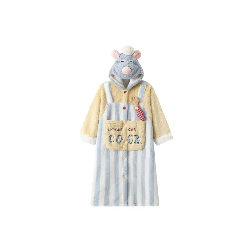 XIAOLIZI Cooking Мышка Король Один Robe Женские Банные халаты