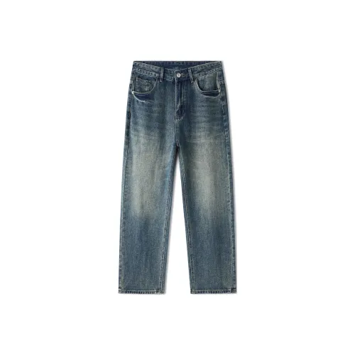 UKTK Синий Мужской Джинсы