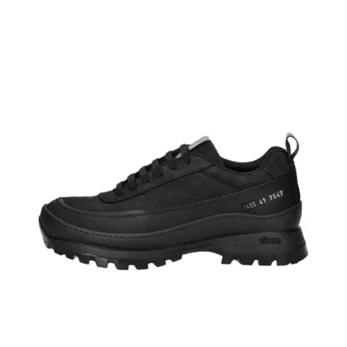 COMMON PROJECTS Дорожка Низкий Топ Повседневная Обувь Мужская Черная