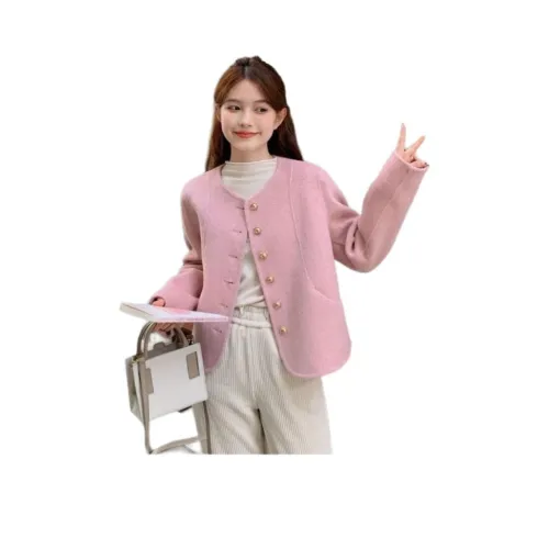 TENNE GIRL Розовое Женское Пальто