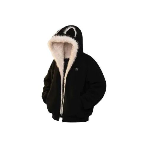 XIAOLIZI Черный Унисекс Пуховики