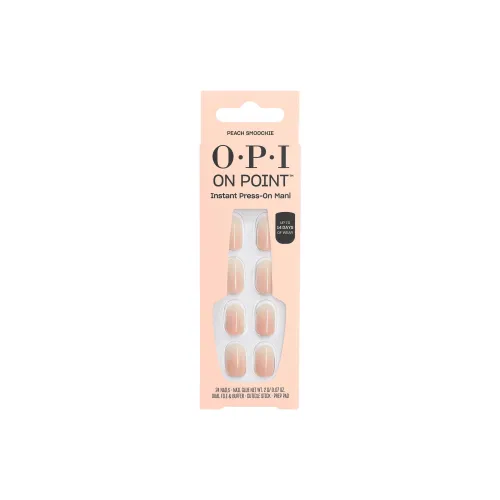 OPI Персик Сладкий False Nail Короткий Круглый Розовый Градиентный Coquette 24 шт