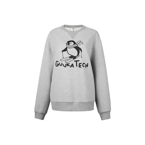 GUUKA TECH Фотиния Серый Унисекс Свитшоты