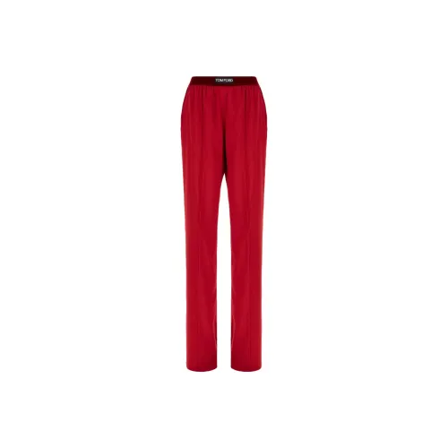 TOM FORD Red Women's Casual Pants TOM FORD Красный Женские Повседневные Брюки