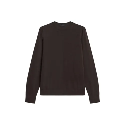 THEORY Коричневый Мужской Свитеры