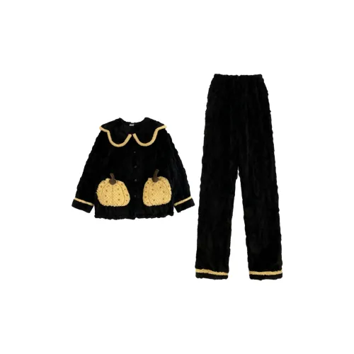 GOYN Черный Женский Пижамный Комплект