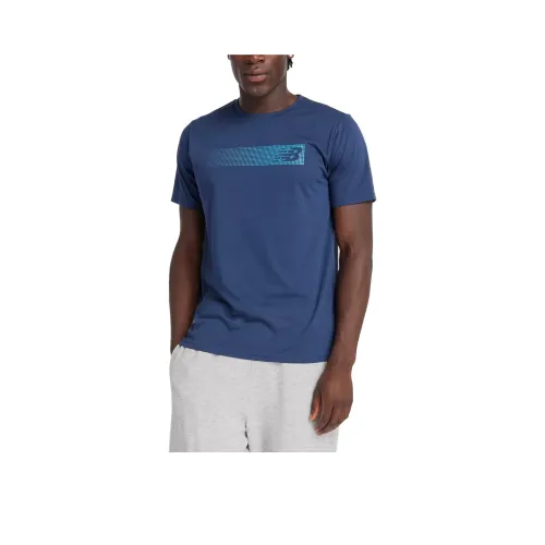 New Balance Sport Essentials Heathertech Graphic T-Shirt Мужская