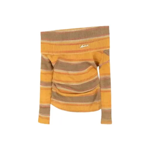 POPO.INFO Женский Трикотаж Желтый