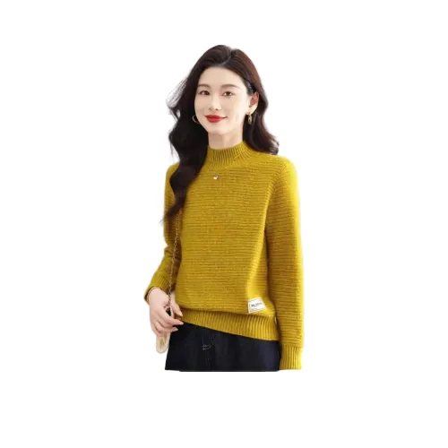 FLIM Жёлтый Женский Трикотаж