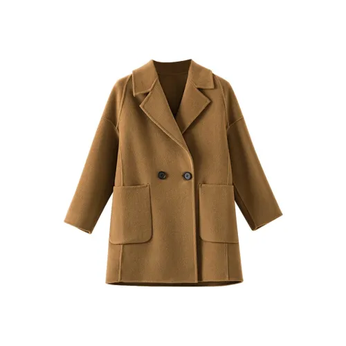 WANBAI Хаки Женское пальто