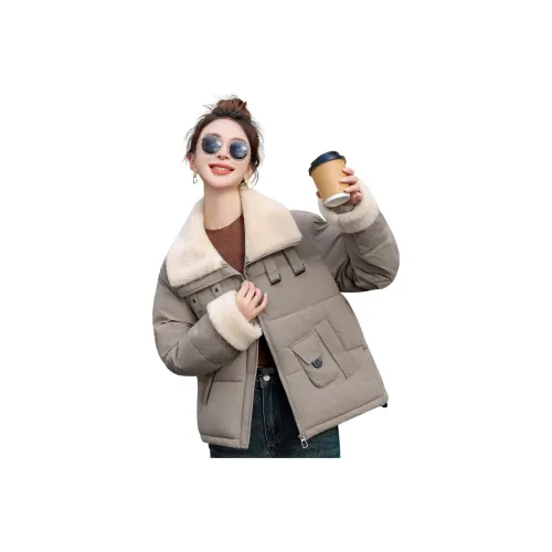 SIXUSICHOU Хлопковый пуховик женский