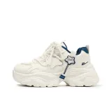 Бежевый темно-синий