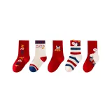 25-XNY07-5 пар [10A Антибактериальный Синьцзянский хлопок, Активное печать и окрашивание]