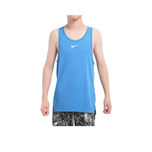 Nike Blue Men's Tank Tops Nike Синий Мужские Майки