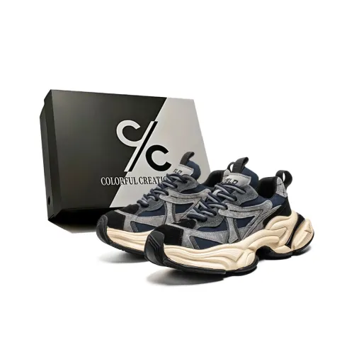 Colorful Creations визуально увеличивает рост устойчивые к истиранию противоскользящие массивные кроссовки для мужчин