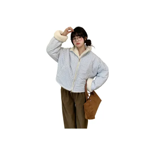 GEZITAI Синий Женские пуховики