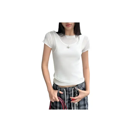 FTTHR Белый Женские T-рубашки