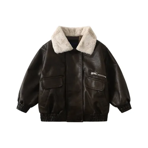 ALPLUME Стиль Майярд Кофе Kids Куртки