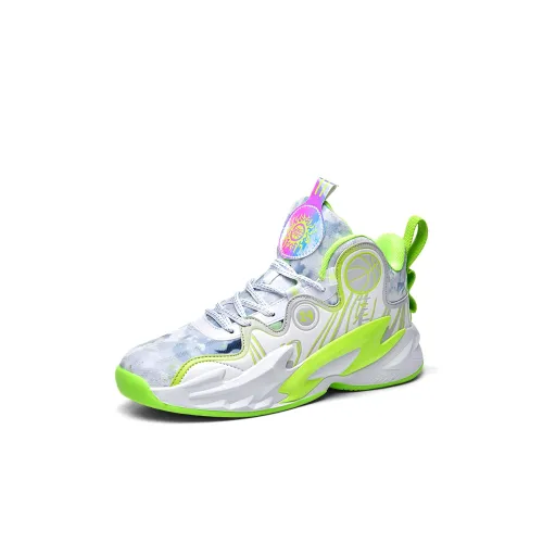 ZHIO Slip-resistant Abrasion-resistant Lightweight Cushioning Children's Basketball Shoes Toddler ZHIO Противоскользящий Устойчивый к истиранию Легкий Амортизирующий Детские баскетбольные кроссовки для малышей