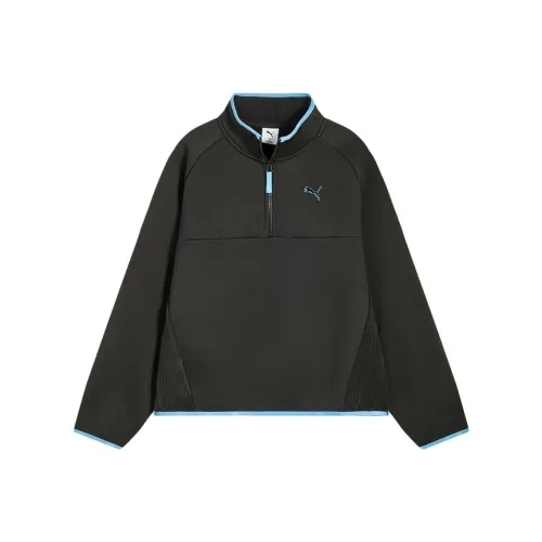 PUMA Мужские черные свитшоты