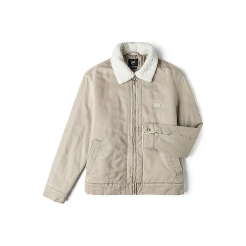 Lee Бежевый Мужской Пуховик