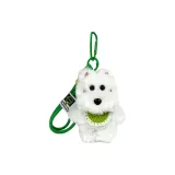 Вест-хайленд украшение - белый, зеленый