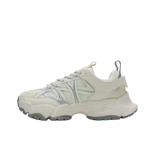 MLB Устойчивые к истиранию низкие беговые кроссовки унисекс бежевого цвета