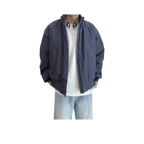 SHEXIU Темно-синий синий унисекс пуховики