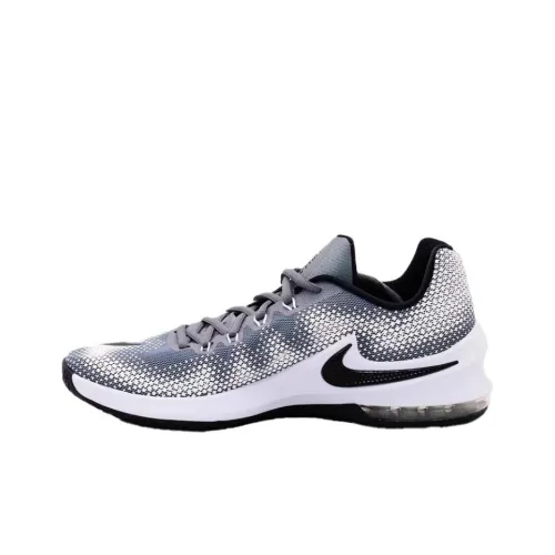 Nike Air Max Infuriate Low Баскетбольные кроссовки Топ Унисекс Серый