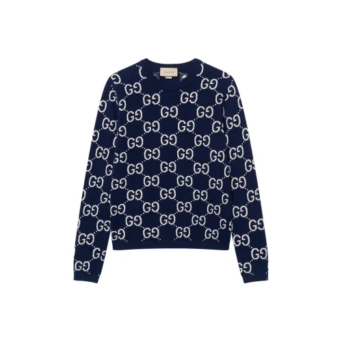 GUCCI Синий Мужской Свитера