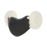 Утолщенный теплый флисовый с подкладкой ⭐ Нагрудники для ушей Съемный - Темно-серый