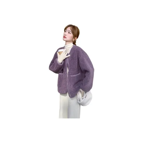 JECCI FIVE Бархат Feel Пальто Женское