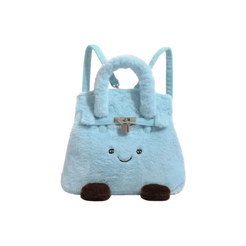 Bywhich Плюшевый Рюкзак Женские Синий