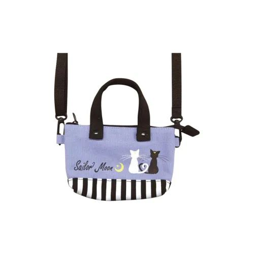 BANDAI Хлопок с PVC Сумка Мини Женская Светло-фиолетовая