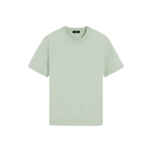 THEORY Светло-зеленый каменный мужской T-рубашки