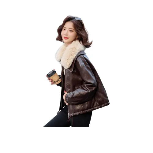 Куртка из кожи Kangaroo женская