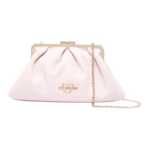 LOVE MOSCHINO Полиуретан Сумка через плечо Женская Светло-розовая