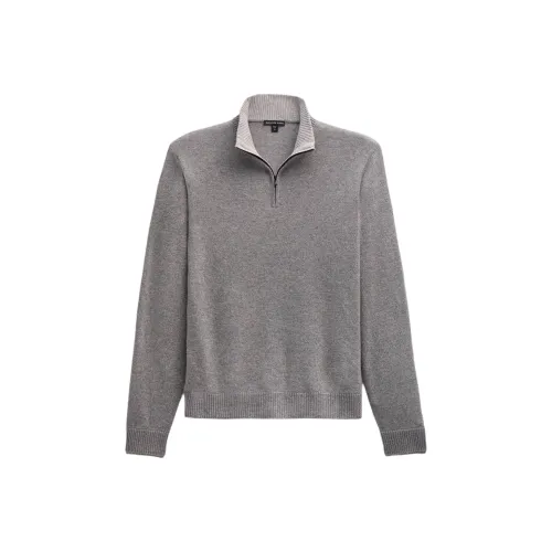 JAMES PERSE Полузастежка Кашемир Воротник-труба Кашемир Свитер Мужской