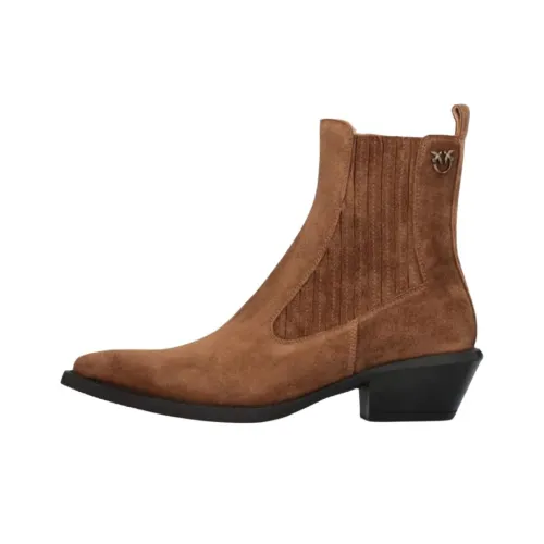 PINKO Ankle Длина Челси 5 см Женские Коричневый