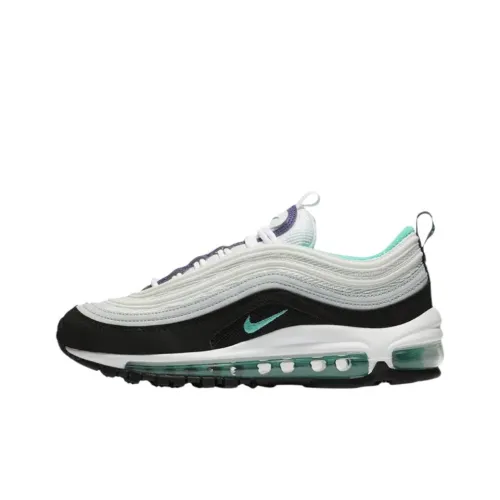 Nike Air Max 97 Low Топ Детские беговые кроссовки Белый Подростки